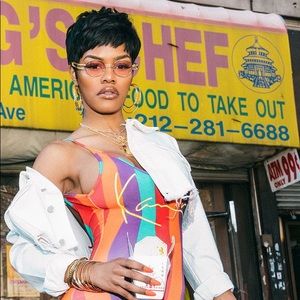 Pretty little thug x Karl Kani unitard.